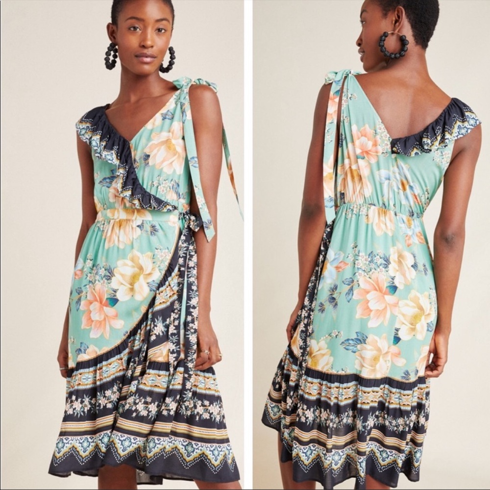 Anthropologie FARM Rio Monica Wrap dress Medium